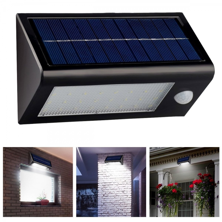 Human Sensing Wall lamp Landscape lights Waterproof Garden illumination Solar energy Garden lights
