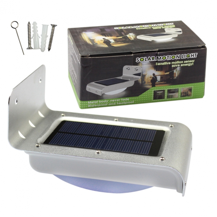 Human Sensing Solar Energy Wall lamp 16LED Outdoor Solar Energy Street light Household Garden lights