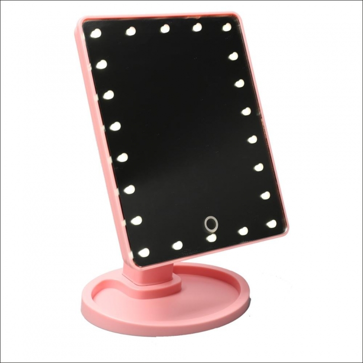 Rotatable Touch Screen 22 Lamps LED Makeup Mirror Large Size Beauty table Mirror