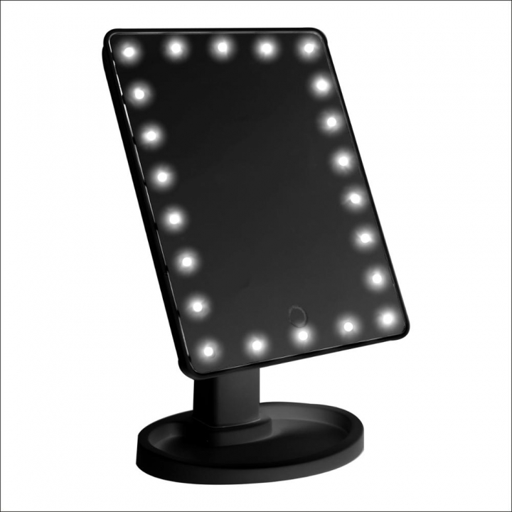 Rotatable Touch Screen 22 Lamps LED Makeup Mirror Large Size Beauty table Mirror