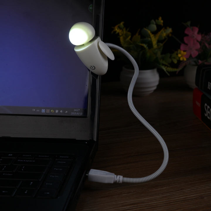 Mini Machine Doll Night light USB Cartoon Robot Keyboard light Creativity gift Led light