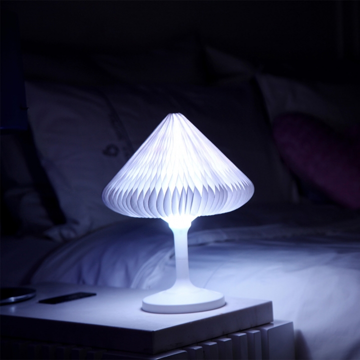 Creativity Colorful Changeable Mini Night Light USB Table lamp Bedside Touch book Eye Protection