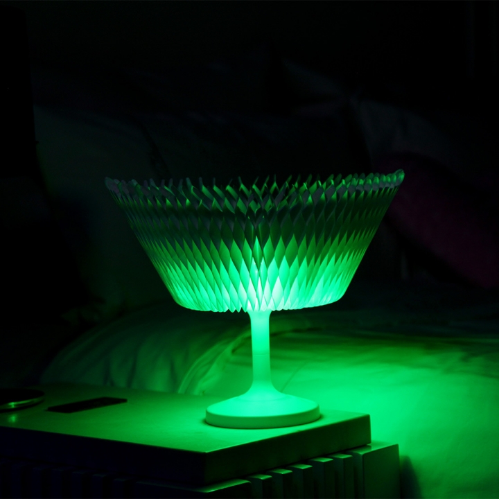 Creativity Colorful Changeable Mini Night Light USB Table lamp Bedside Touch book Eye Protection