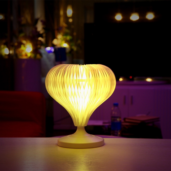Creativity Colorful Changeable Mini Night Light USB Table lamp Bedside Touch book Eye Protection