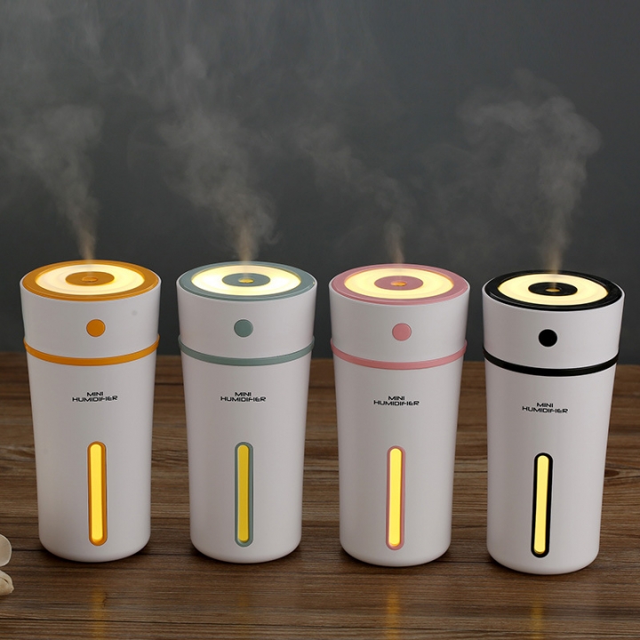 Creativity Heart Cup Onboard Humidifier USB Timing Desktop Night light air Humidifier