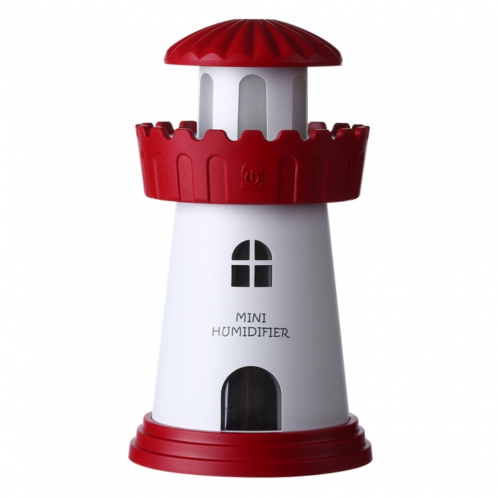 Creativity lighthouse Household Office Lovely Mini USB Humidifier Amount of fog Silent Humidifier