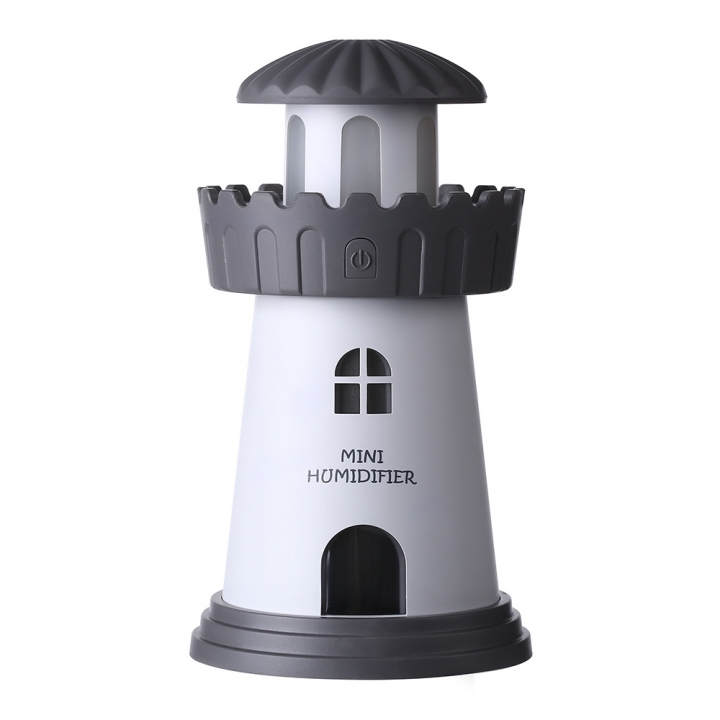 Creativity lighthouse Household Office Lovely Mini USB Humidifier Amount of fog Silent Humidifier