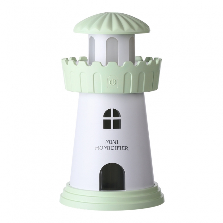 Creativity lighthouse Household Office Lovely Mini USB Humidifier Amount of fog Silent Humidifier