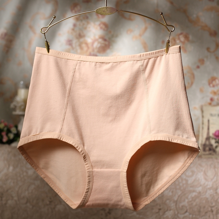 Fertilizer Increase High Waist Cotton Ms Underwear No Trace High Waist Women's Underwear