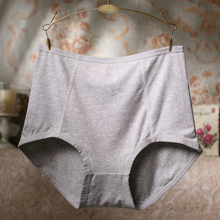 Fertilizer Increase High Waist Cotton Ms Underwear No Trace High Waist Women's Underwear