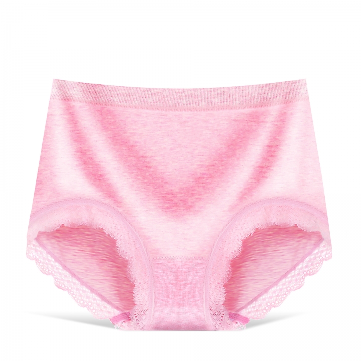 The New Fertilizer Seamless Underwear Colored cotton High Waist Ms Underwear