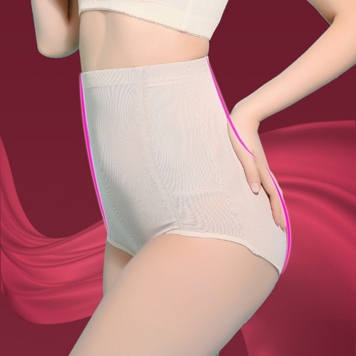 Pure Color Sexy Body Sculpting Body Women's Underwear Abdomen Hips High waist Ms Underwear