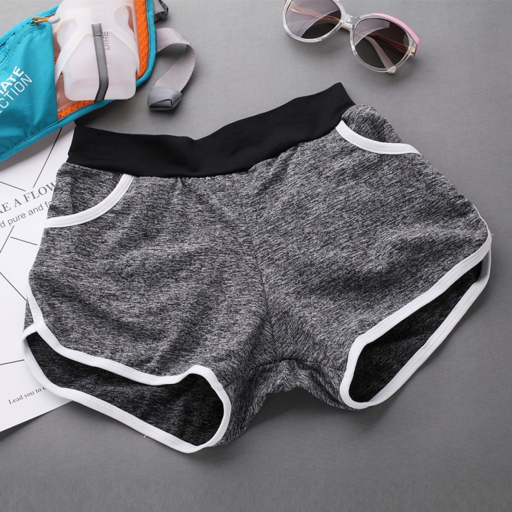 Yoga clothes Fitness Pants Tight Thin Three Pants Elasticity Self-Cultivation Run Movement Shorts
