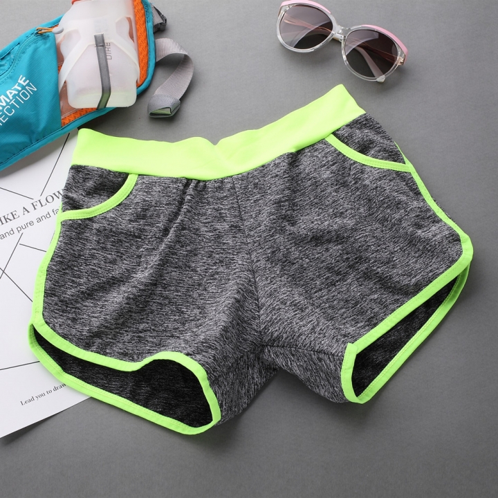 Yoga clothes Fitness Pants Tight Thin Three Pants Elasticity Self-Cultivation Run Movement Shorts