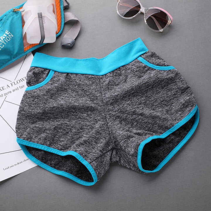 Yoga clothes Fitness Pants Tight Thin Three Pants Elasticity Self-Cultivation Run Movement Shorts