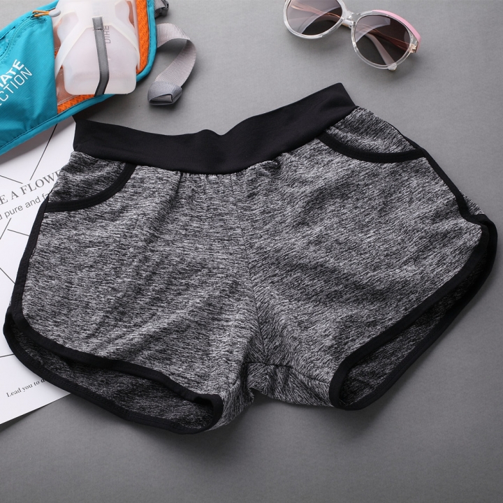 Yoga clothes Fitness Pants Tight Thin Three Pants Elasticity Self-Cultivation Run Movement Shorts