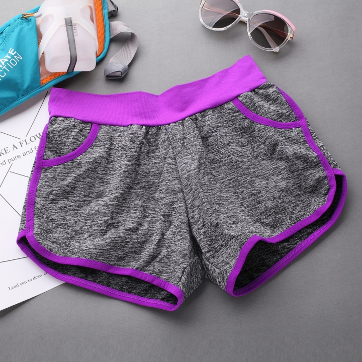 Yoga clothes Fitness Pants Tight Thin Three Pants Elasticity Self-Cultivation Run Movement Shorts