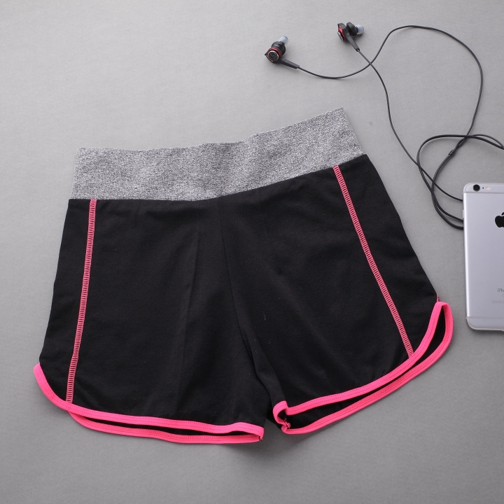 Yoga clothes Fitness Pants Tight Thin Three Pants Elasticity Self-Cultivation Run Movement Shorts