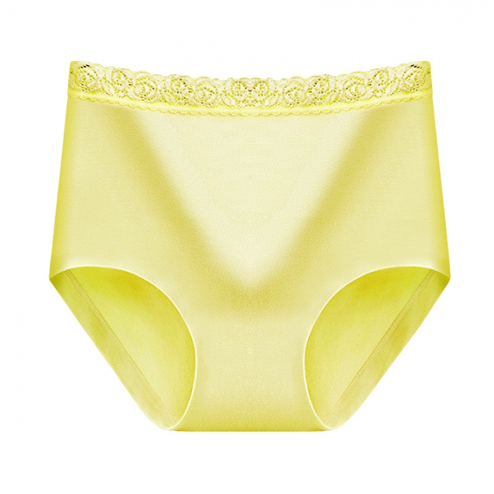 Middle Waist No Trace Fertilizer Cotton Ms Underwear Cotton Jacket Lace Underwear