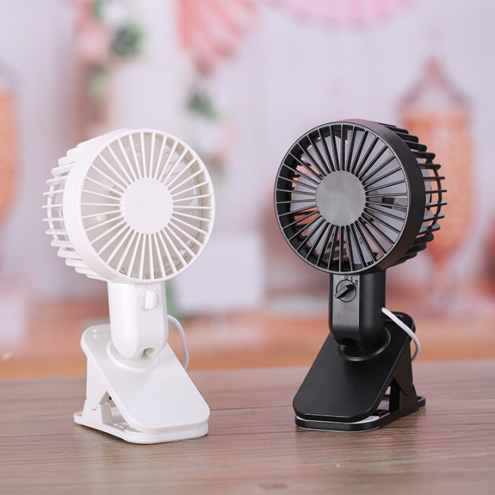 Desktop Portable Baby Car Clip Fan Silent Student Dorm Room USB Futaba Small Fan