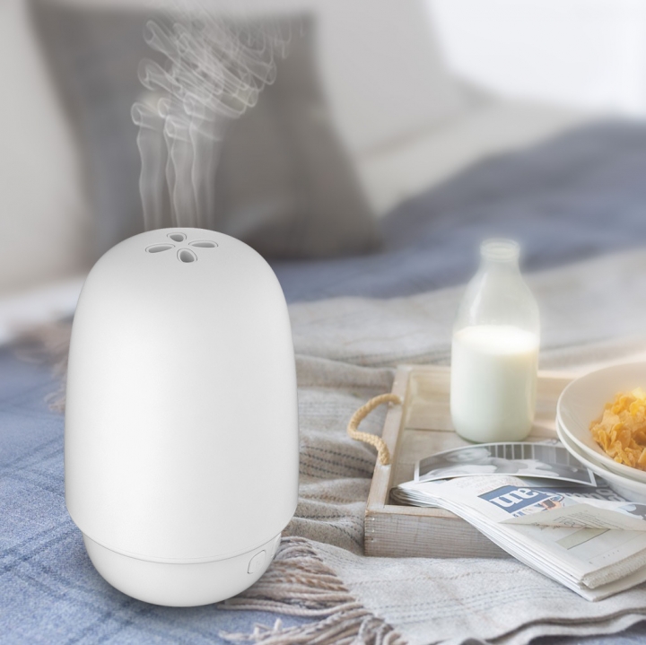 Mushroom Aromatherapy Machine Colorful Luminous Ultrasound led Mini Humidifier