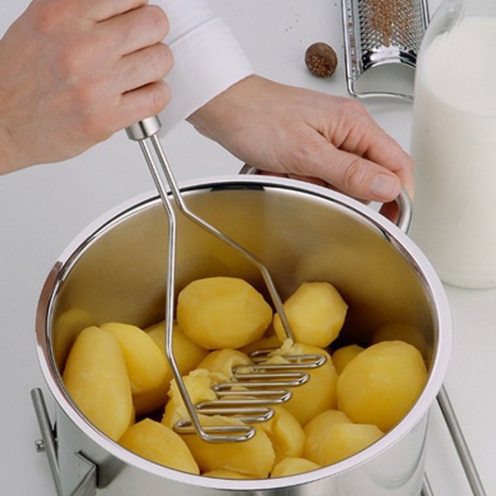 Stainless Steel Kitchen Small Tools Wavy Potato Pressure Mud Compressor Mashed Potatoes