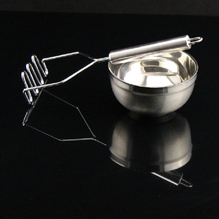 Stainless Steel Kitchen Small Tools Wavy Potato Pressure Mud Compressor Mashed Potatoes