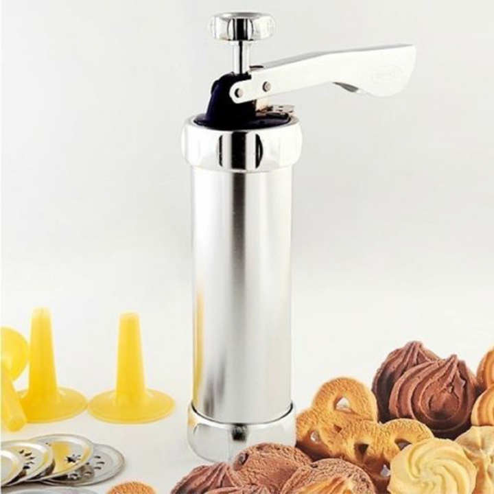 Aluminum Alloy Cartridge Cookies Cookie Machine Fancy Cookies Extruder With Decoration Mouth  Kitchen Dining bar