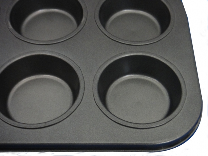 High Quality Carbon Steel DIY 6 holes Cake Mould Nonstick Baking Mould
