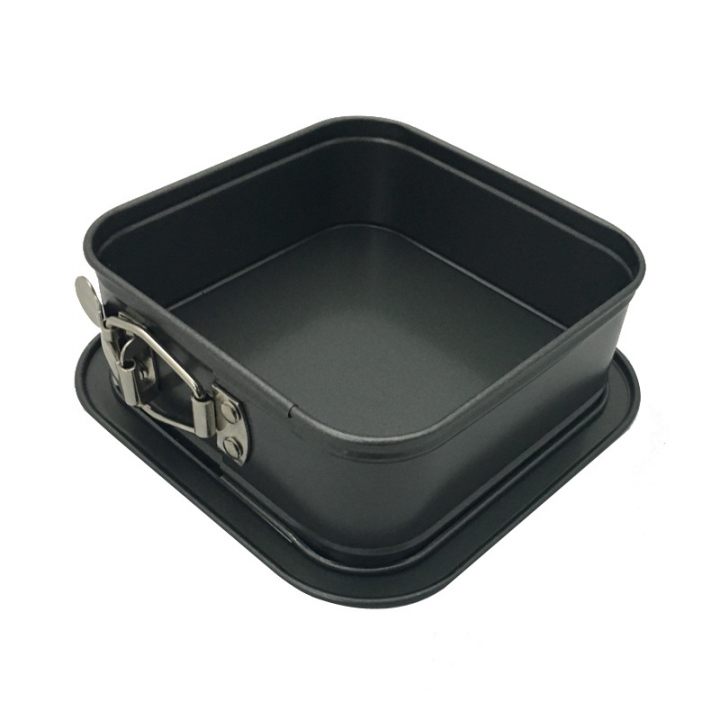 Baking Tool High Temperature Resistance Metal Square Live buckle Cake Removable Mould  Kitchen Restaurant Supplies
