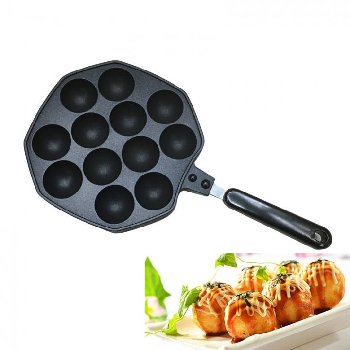 Natural Gas Octopus Ball Bakeware Metal Octopus Small Balls Bakeware Nonstick Cake Bakeware   Kitchen Restaurant Supplies