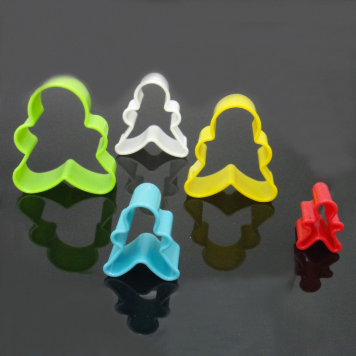 DIY Baking Mould Plastic Color Human Form Cookies Mould Cookies Cookie Mold Cake