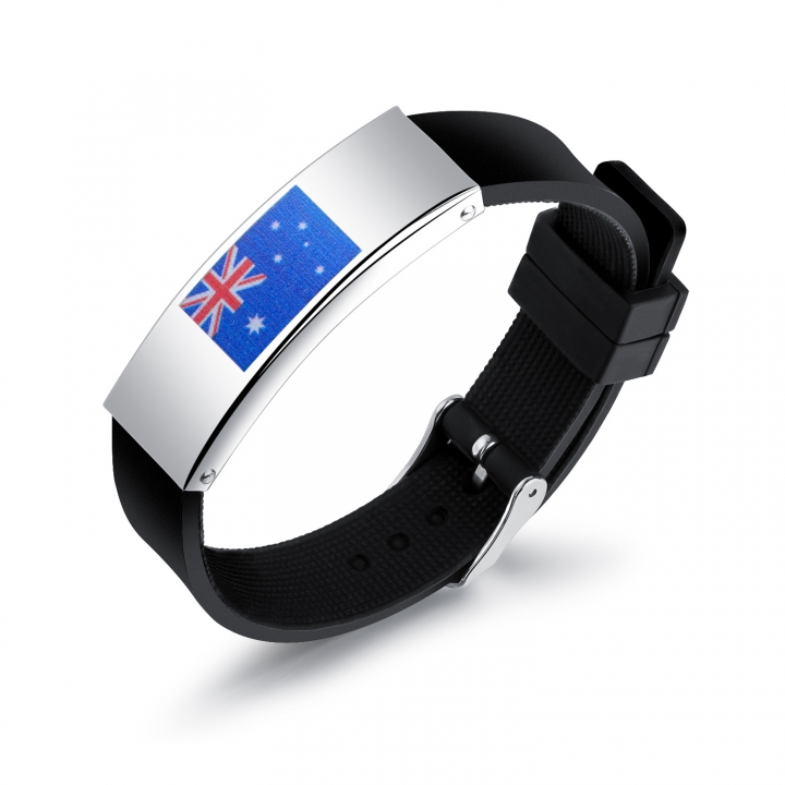2018 Russia World Cup National flag Logo Fan Wristband Personality Silica Gel Men Bracelets