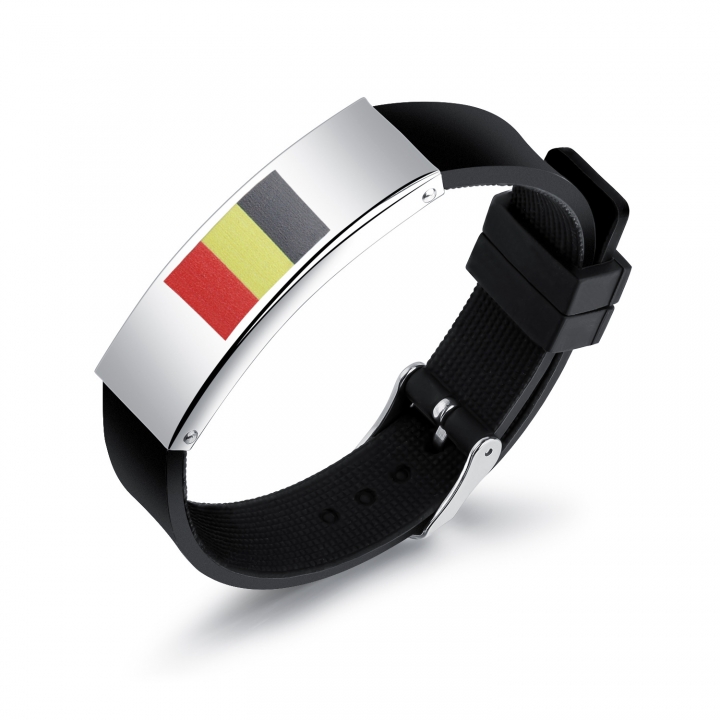 2018 Russia World Cup National flag Logo Fan Wristband Personality Silica Gel Men Bracelets