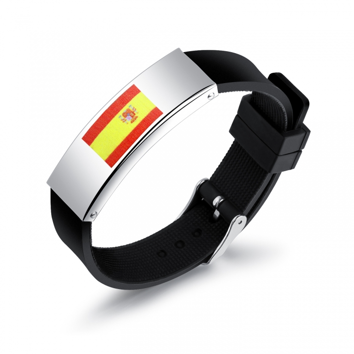 2018 Russia World Cup National flag Logo Fan Wristband Personality Silica Gel Men Bracelets