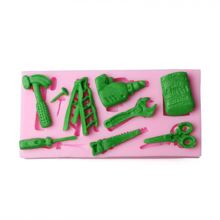 Baking Tool Liquid State Silica Gel Child Fondant Chocolate Mould   Kitchen Restaurant Supplies