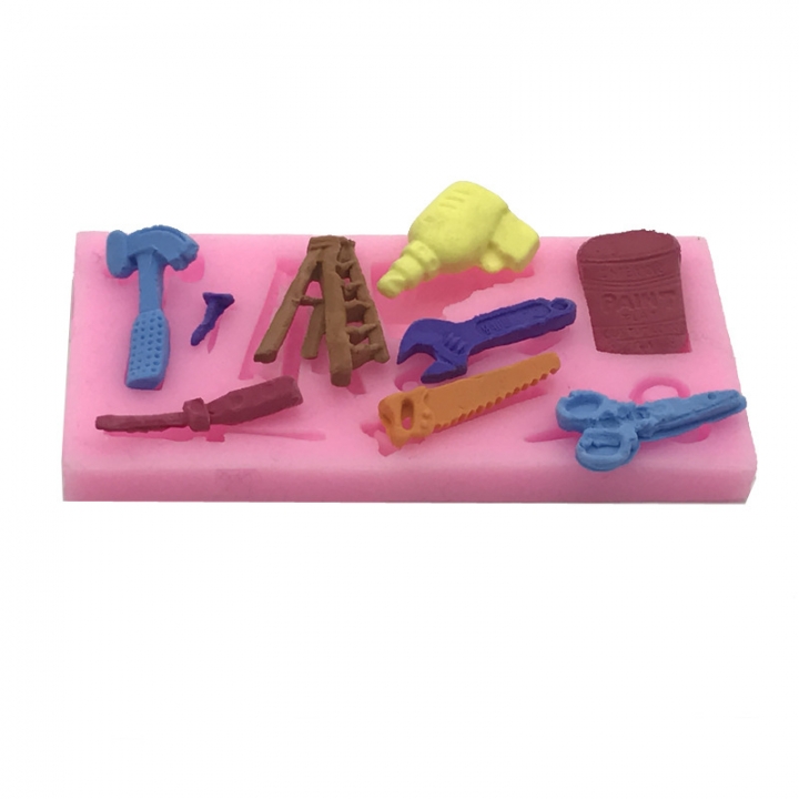 Baking Tool Liquid State Silica Gel Child Fondant Chocolate Mould   Kitchen Restaurant Supplies