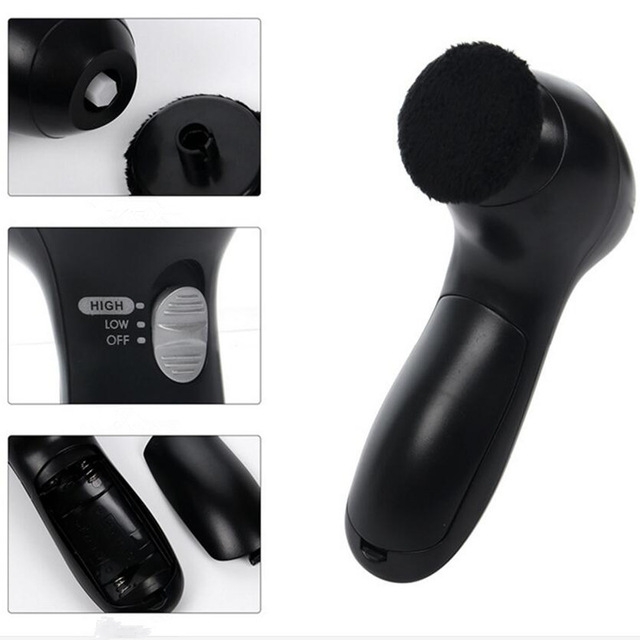Electric Shoe Brush Shoe Polisher Portable Hand-held Auto Polish Leather Brush Leather Care