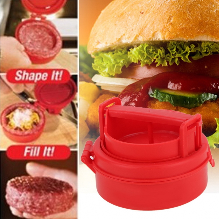 Stuffed Burger Press Hamburger Grill Patty Maker Juicy As Seen Meat Mold Ground Beef Presses  Kitchen Restaurant Supplies