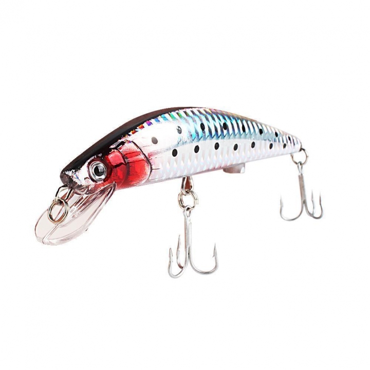 Rechargeable Lure 1pc 12.5cm 40g Swimbait Twitching LED Fishing Lure Lifelike Hard Bait