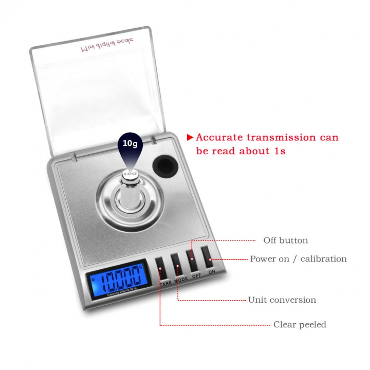 20g scale / 20g / 0.001g Electronic Scale Jewelry Said Pocket Scale Kitchen Electronic Weighing