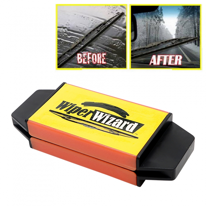 Car Windshield Wiper Wizard Blade Restorer with 5pcs Wizard Wipes Van Windscreen Cleaner