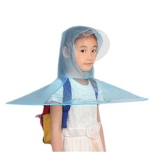 Raincoat Headwear Hat Cap Foldable Fishing Golf Child Adult Rain Coat Cover Transparent Hat Cap
