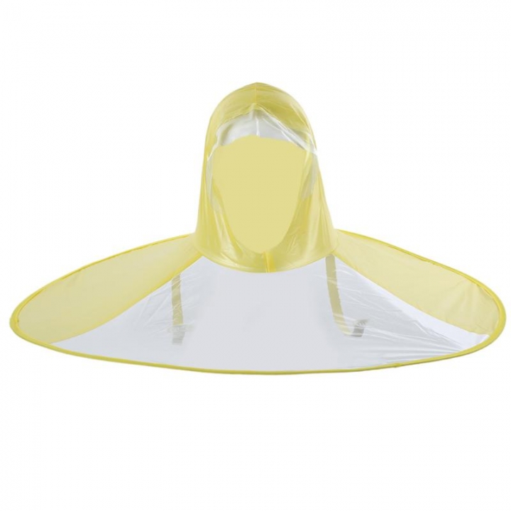 Raincoat Headwear Hat Cap Foldable Fishing Golf Child Adult Rain Coat Cover Transparent Hat Cap