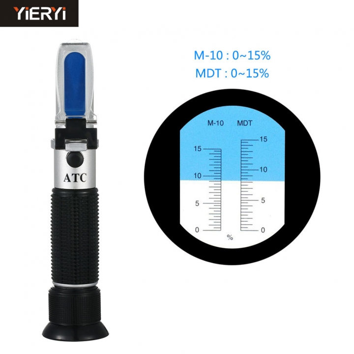 Emulsion Concentration Detector 0-15% Antirust Tester Mine Bracket Emulsified oil Refractometer