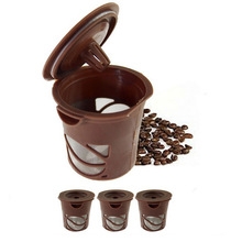 3 Pcs Clever Coffee Capsule Reusable Coffee Filter + Scoop for Keurig Brewing System  Kitchen Restaurant Supplies