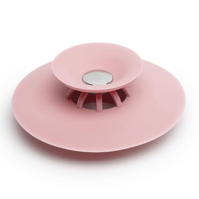 2set Floor Drain Hair Stopper Hand Sink Plug Bath Catcher Sink Strainer Cover Tool