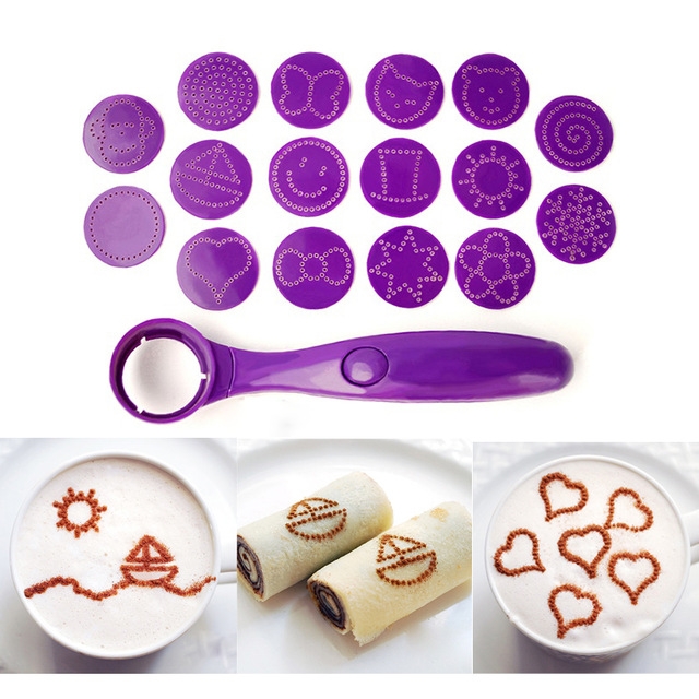 Electrical Latte Art Pen For Coffee Magic Spice Spoon Coffee Carving Spoon Baking Pastry Tools  4016999090