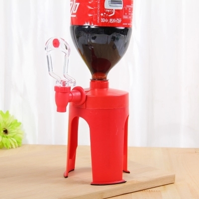 Carbonated Coke Bottle Inverted Dispenser Mini Vertical Hand Pressure Soda Water Bottle Inverter