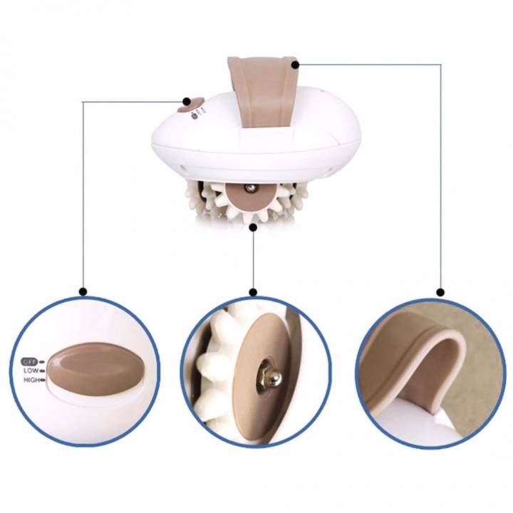 Electric Body Massager Full Body Slimmer Weight Loss Roller Cellulite Massage Device Beauty